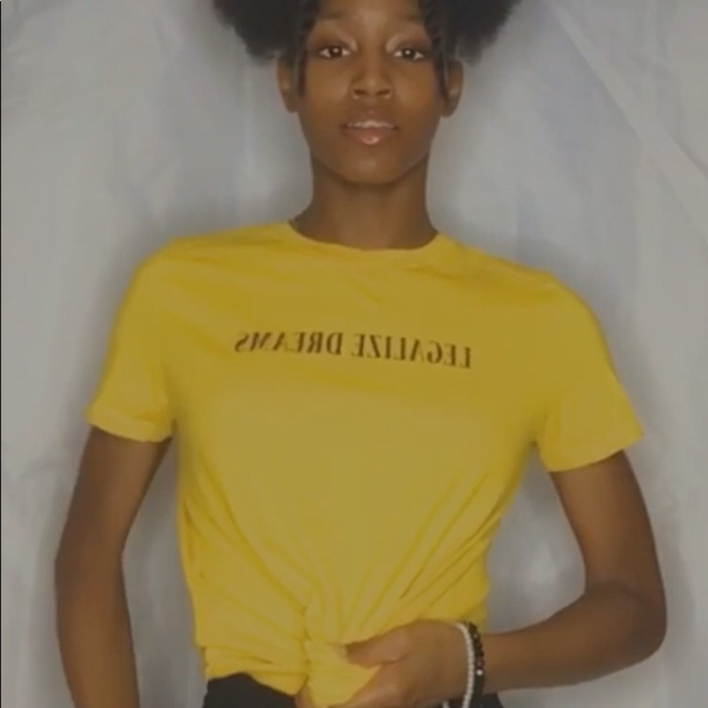 Legalize My Dreams Slogan T-Shirt